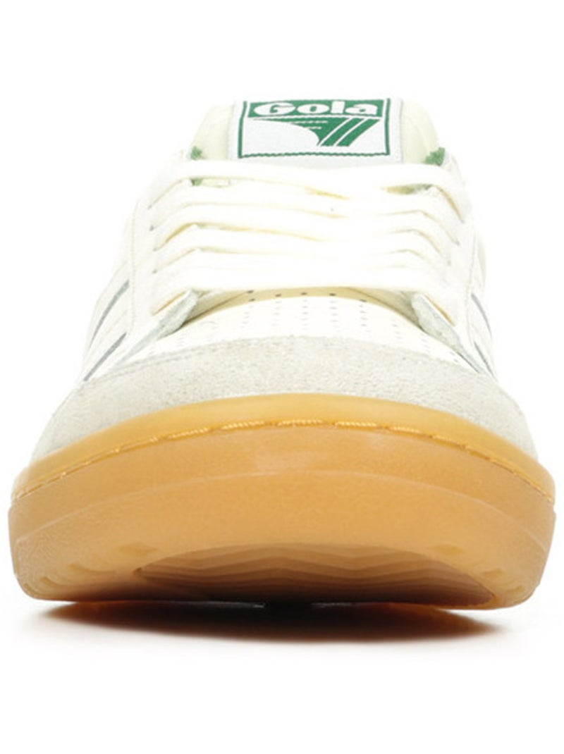 Baskets Gola Eagle 86 Blanc Vert - Kiabi