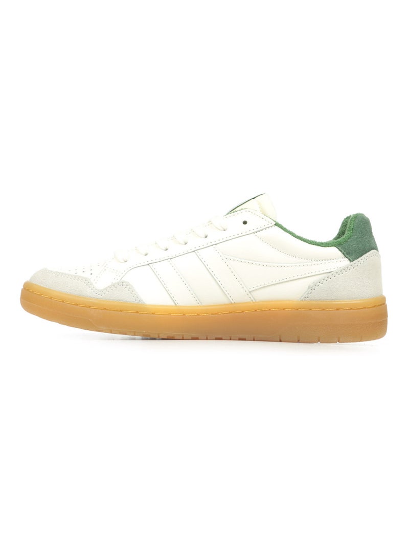 Baskets Gola Eagle 86 Blanc Vert - Kiabi