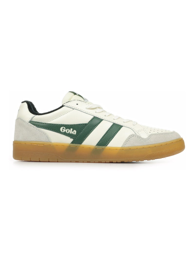 Baskets Gola Eagle '86 Blanc Vert Noir - Kiabi