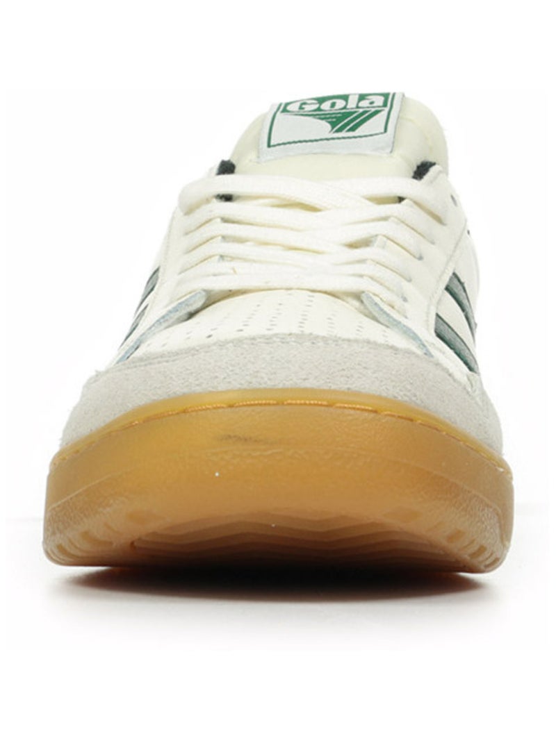 Baskets Gola Eagle '86 Blanc Vert Noir - Kiabi