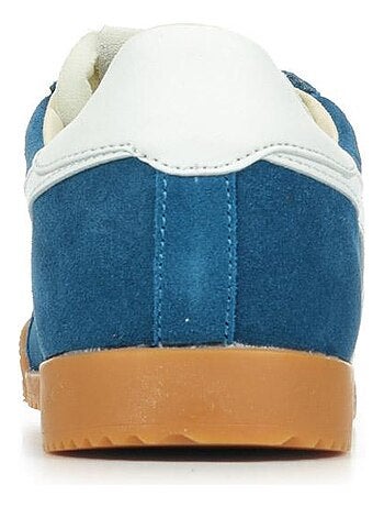Baskets en Cuir Velours Gola