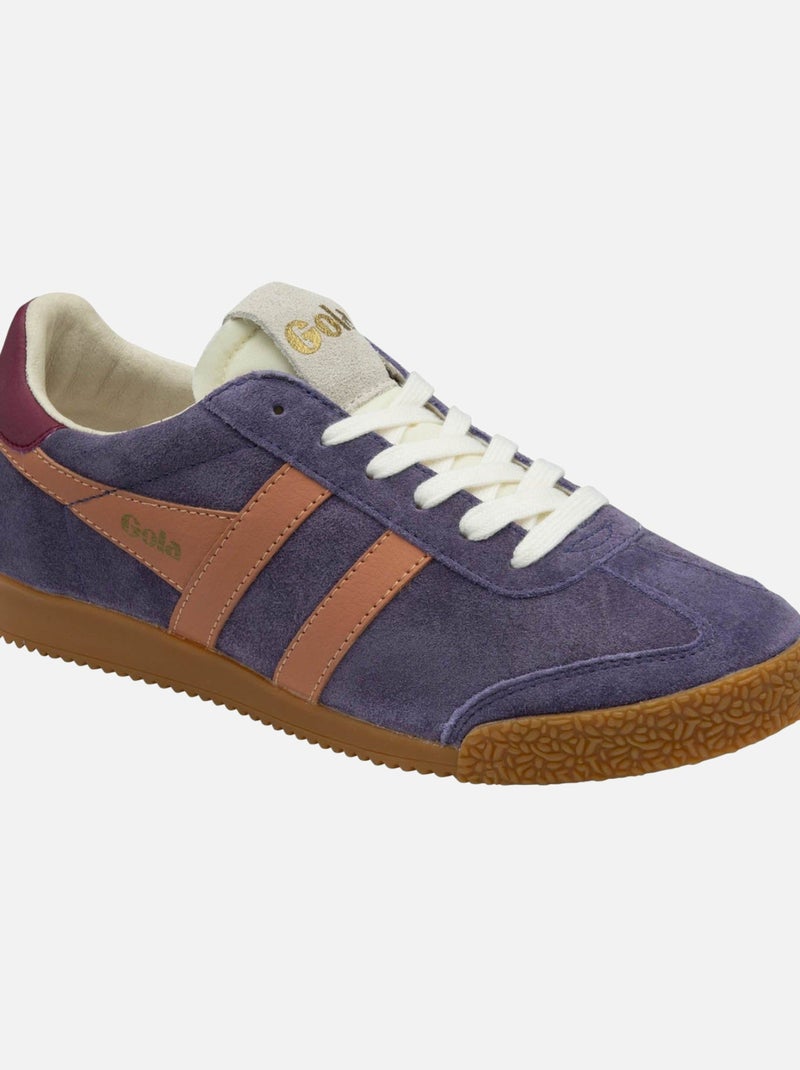 Baskets Gola Elan suède Violet - Kiabi