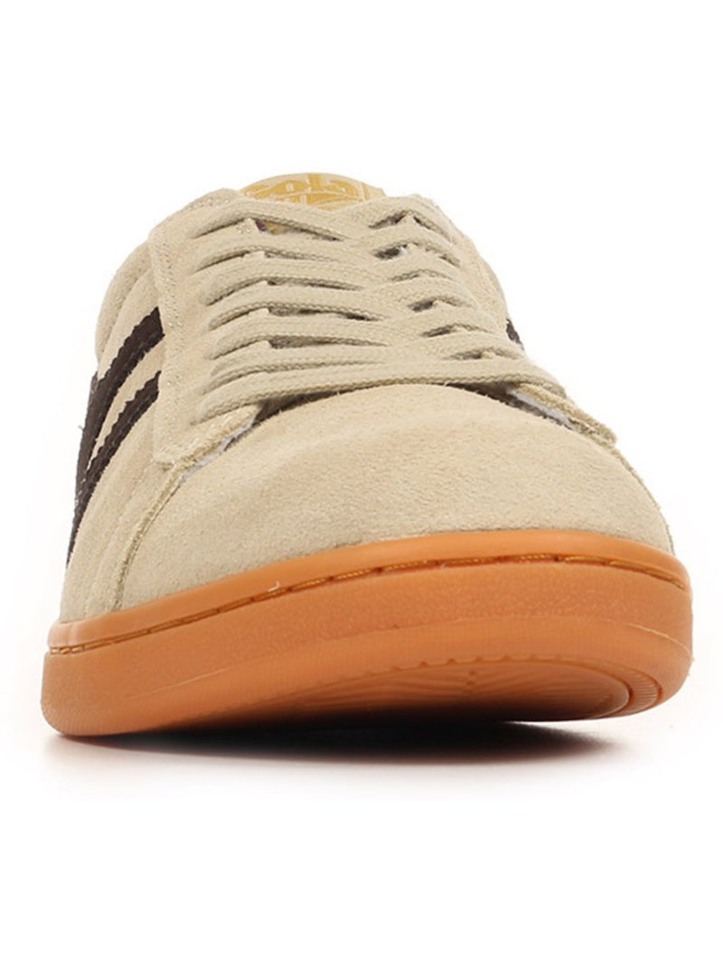 Baskets Gola Equipe II Suede Gris Violet - Kiabi