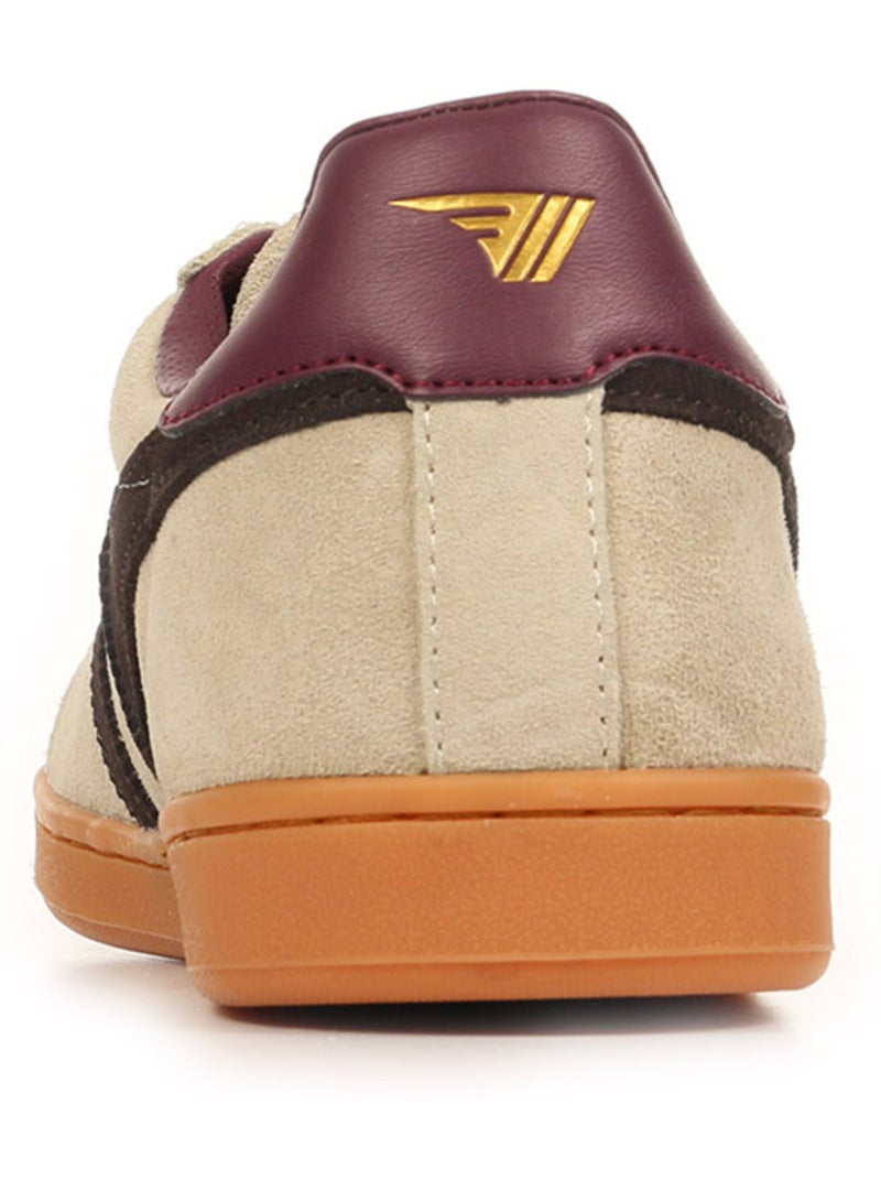Baskets Gola Equipe II Suede Gris Violet - Kiabi