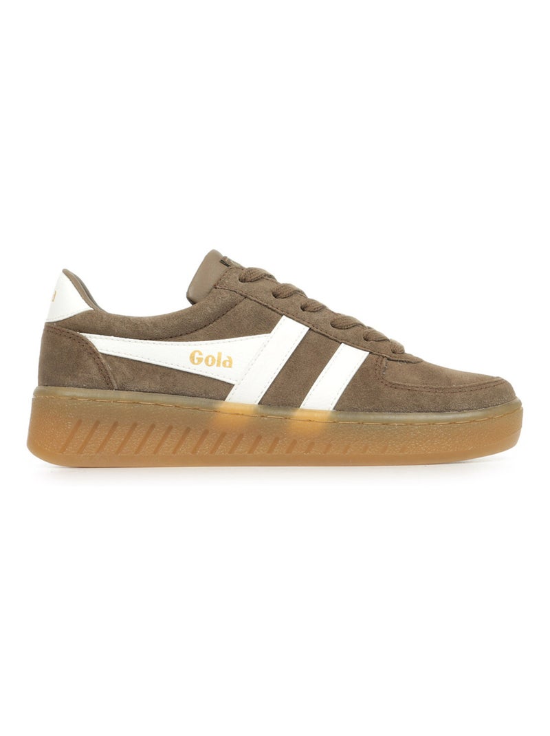 Baskets Gola Grandslam Suede Marron - Kiabi