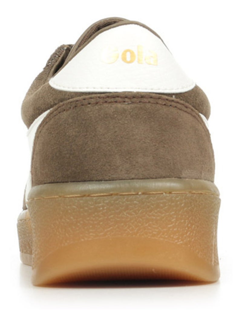 Baskets Gola Grandslam Suede Marron - Kiabi