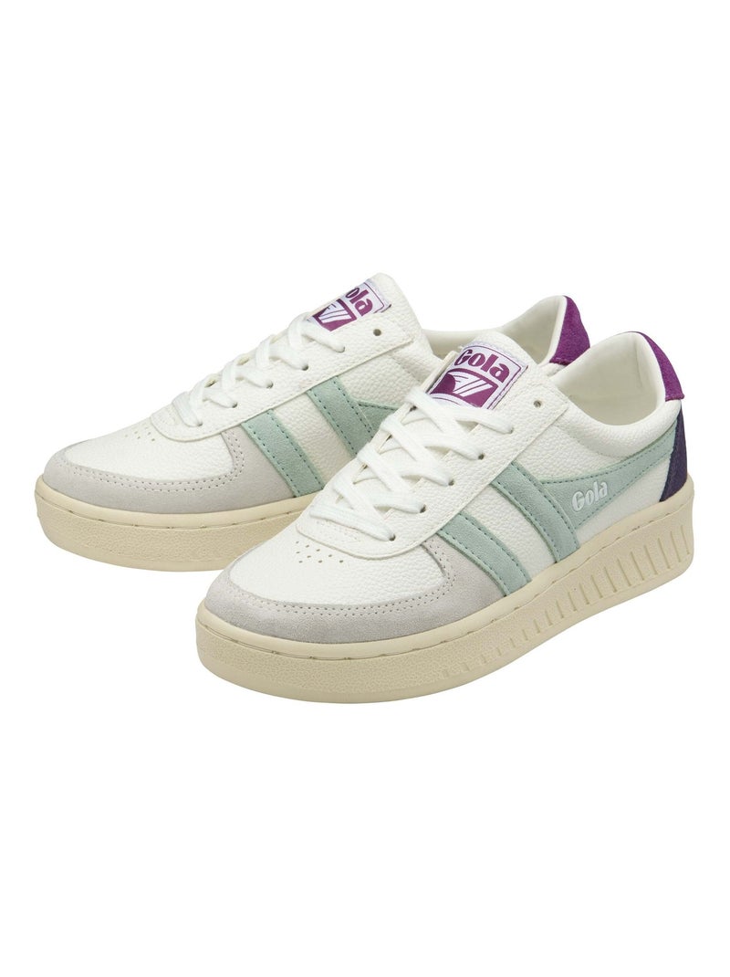Baskets Gola Grandslam Trident Blanc - Kiabi