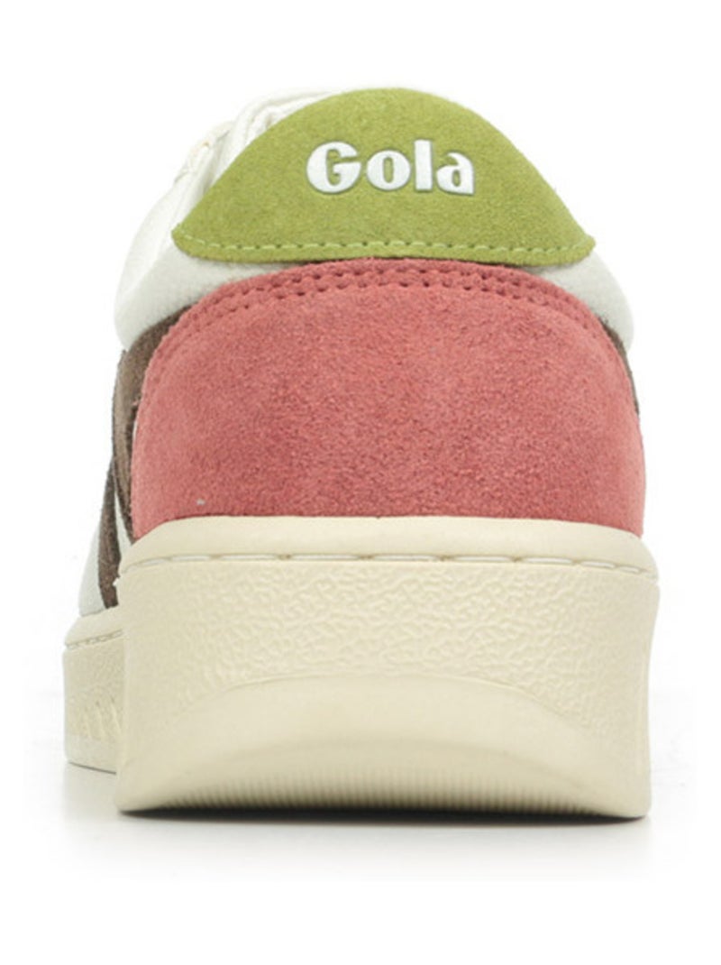 Baskets Gola Grandslam Trident Blanc Marron - Kiabi