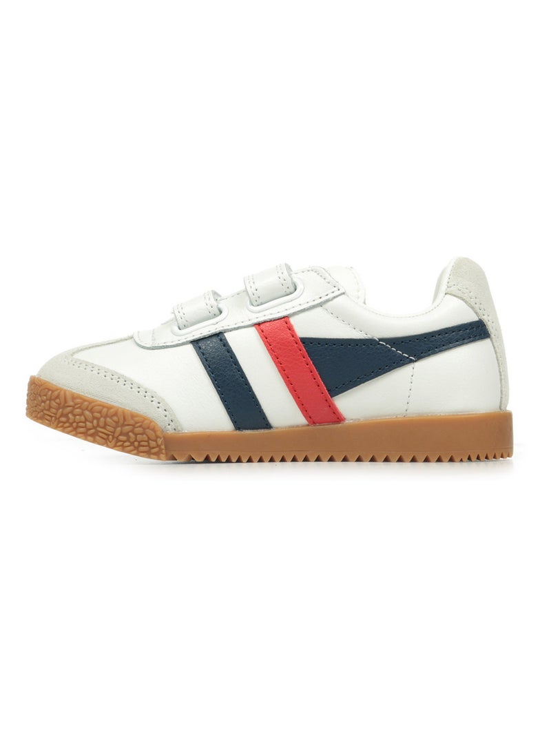 Baskets Gola Harrier Leather Strap Blanc - Kiabi