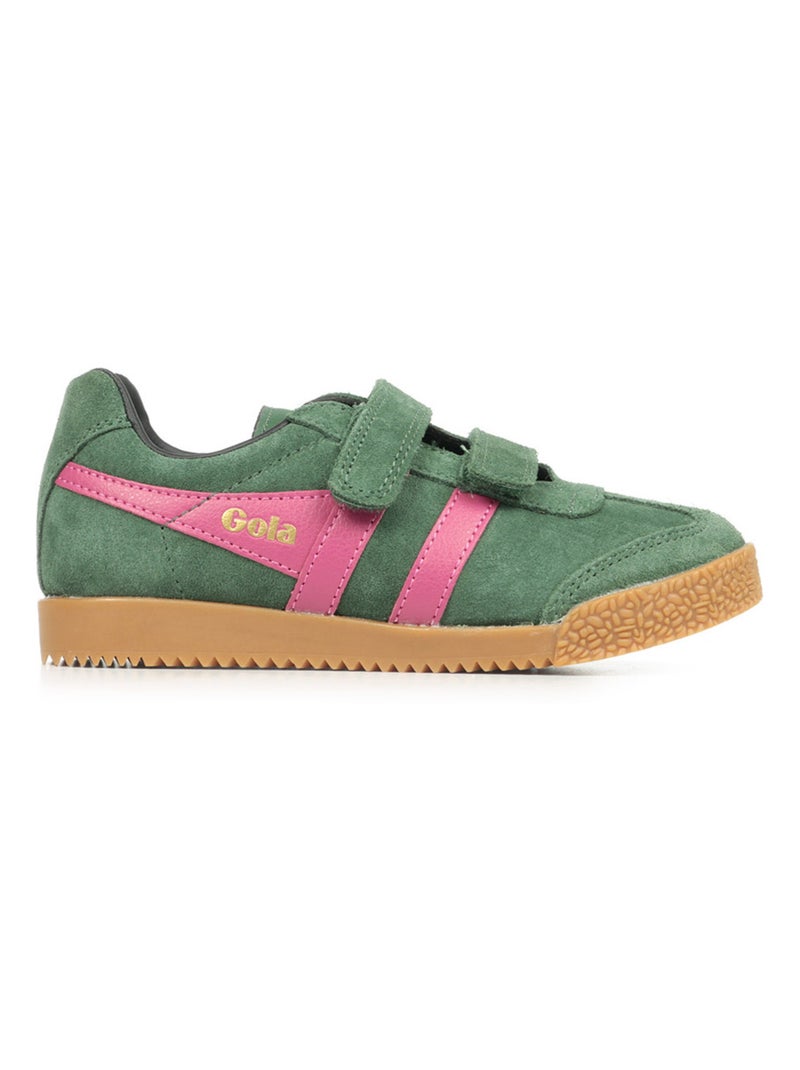 Baskets Gola Harrier Strap Vert - Kiabi