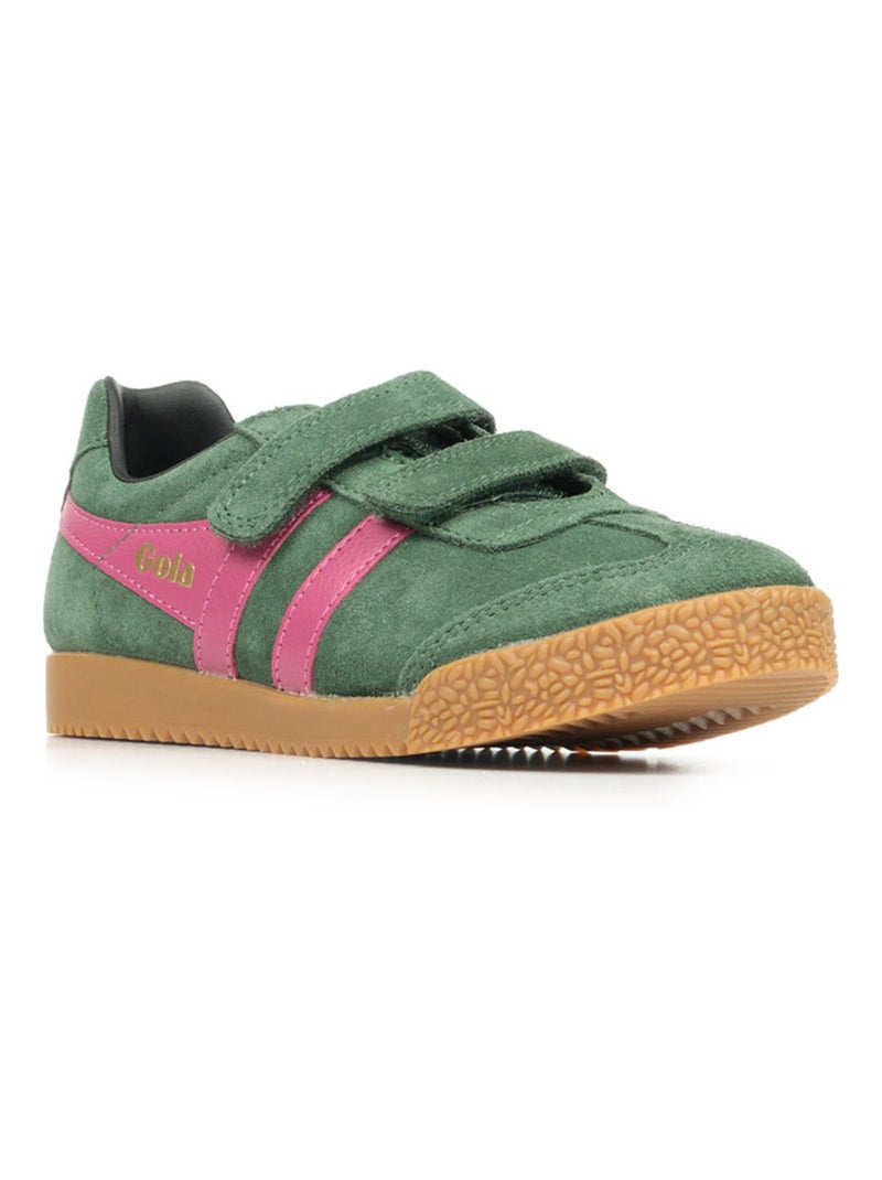 Baskets Gola Harrier Strap Vert - Kiabi