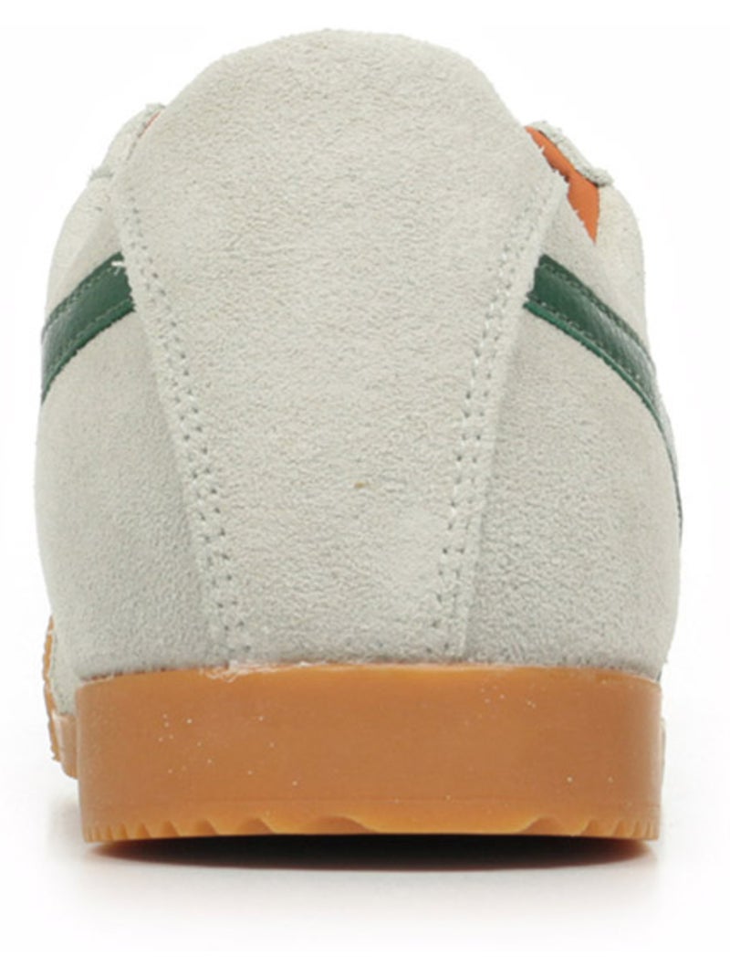 Baskets Gola Harrier Suede Blanc Vert - Kiabi