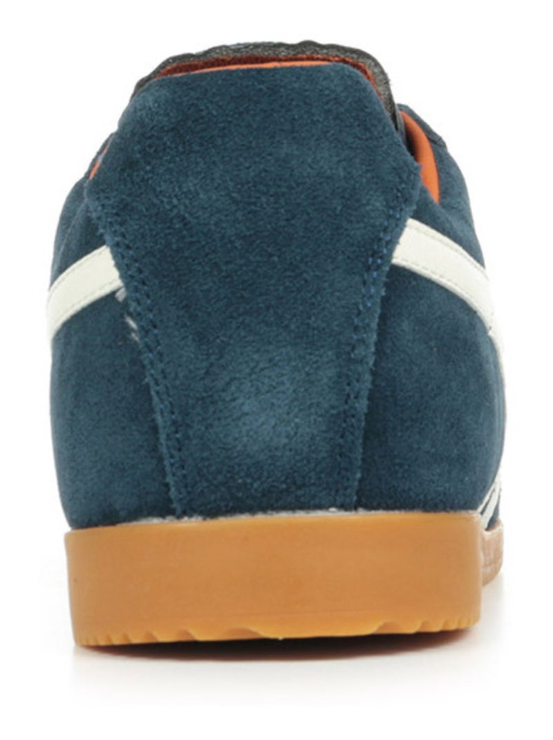 Baskets Gola Harrier Suède Bleu - Kiabi