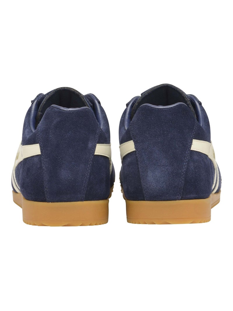 Baskets Gola Harrier Suède Bleu - Kiabi