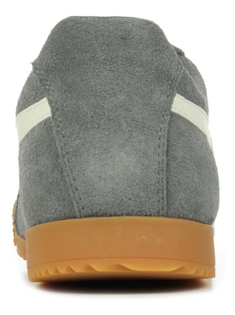 Baskets Gola Harrier Suede Gris Blanc - Kiabi