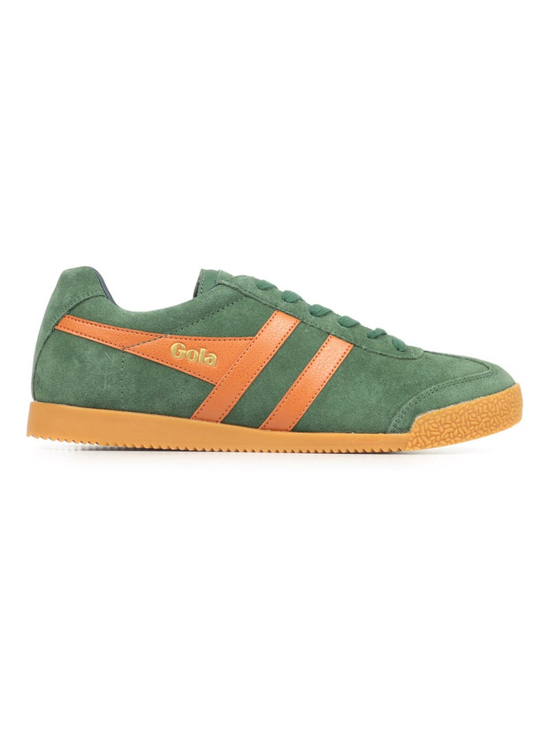 Baskets Gola Harrier Suede Trainer Vert - Kiabi