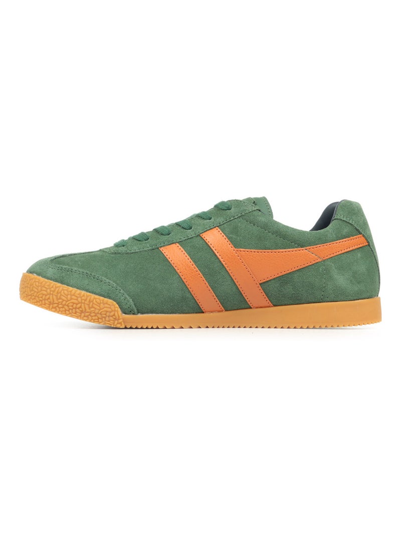 Baskets Gola Harrier Suede Trainer Vert - Kiabi