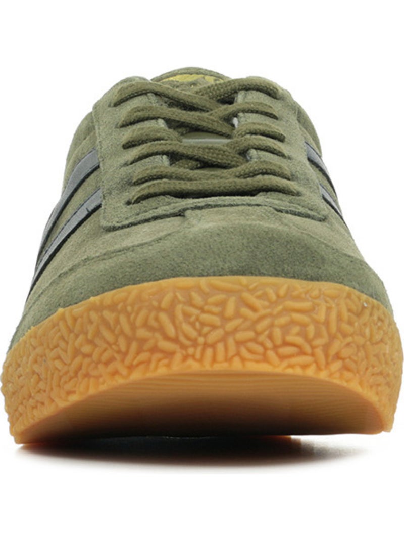 Baskets Gola Harrier Suede Vert - Kiabi