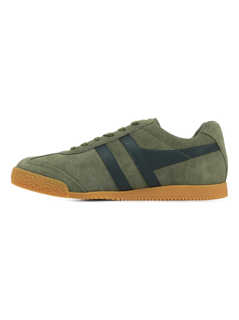 Baskets Gola Harrier Suede Vert - Kiabi