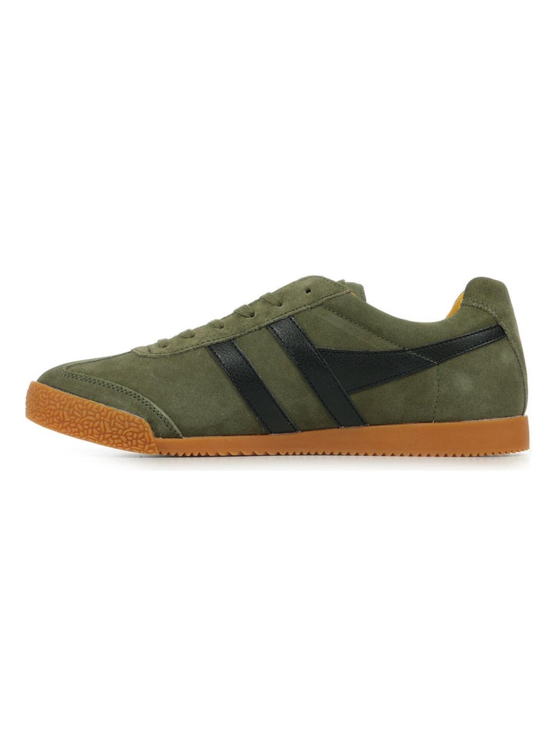 Baskets Gola Harrier Suede Vert olive - Kiabi