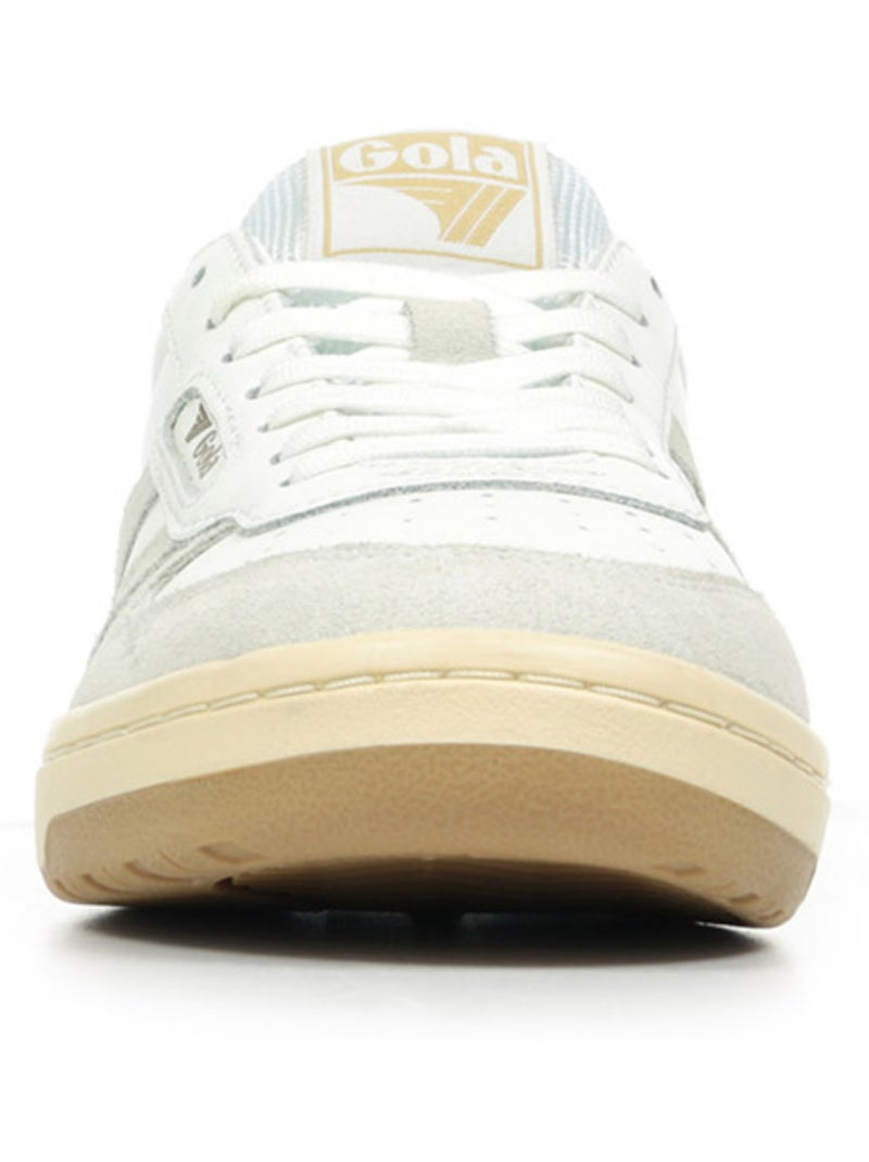 Baskets Gola Hawk Blanc Doré - Kiabi