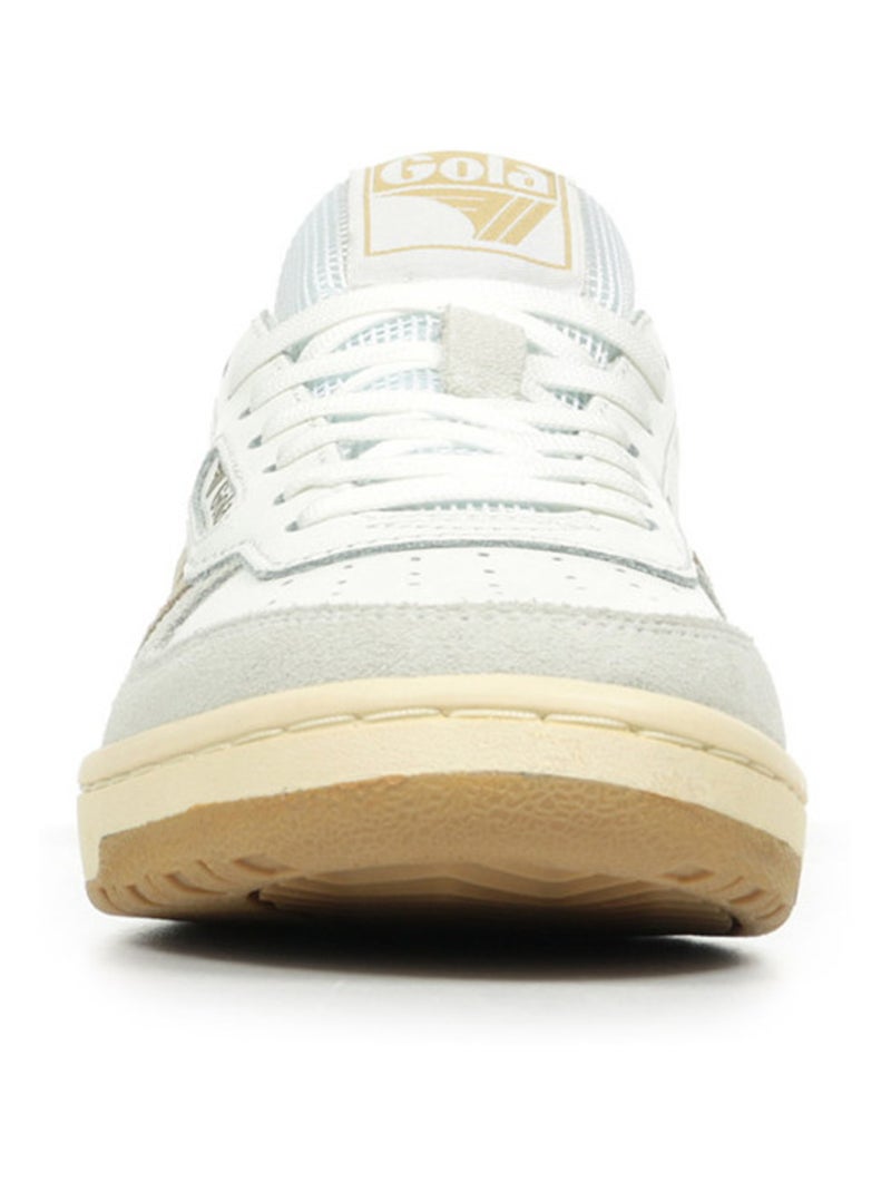 Baskets Gola Hawk Blanc Marron - Kiabi