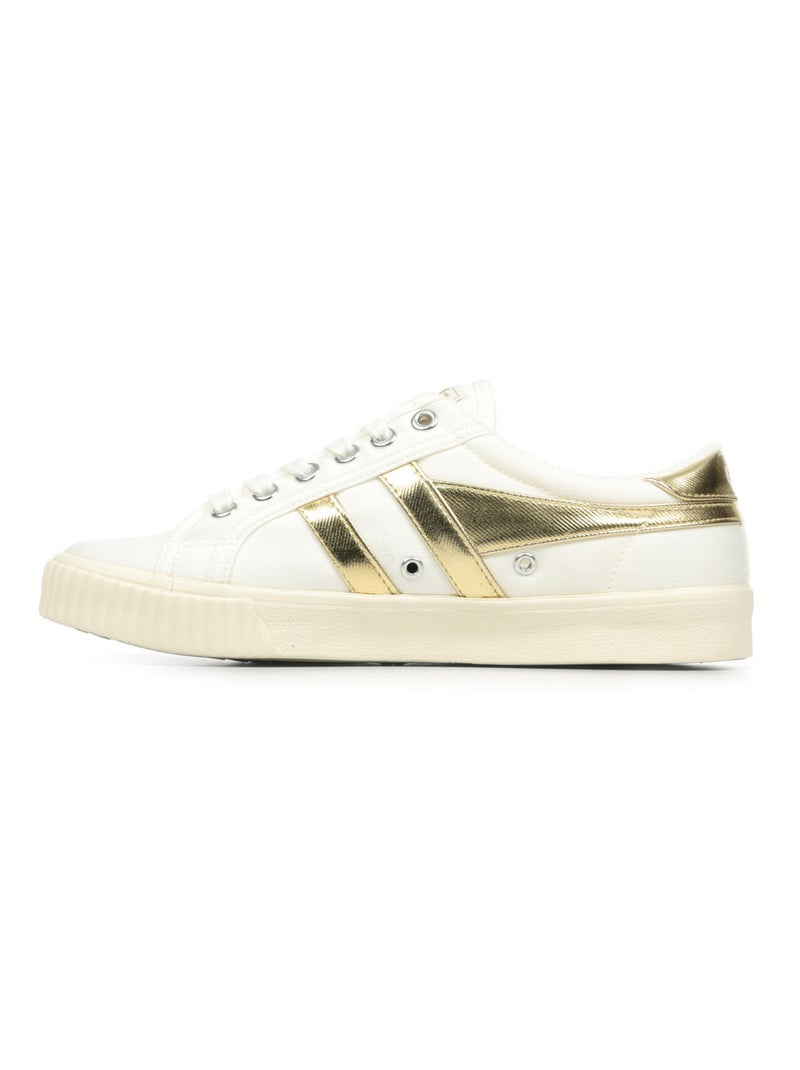 Baskets Gola Tennis Mark Cox Blanc Doré - Kiabi