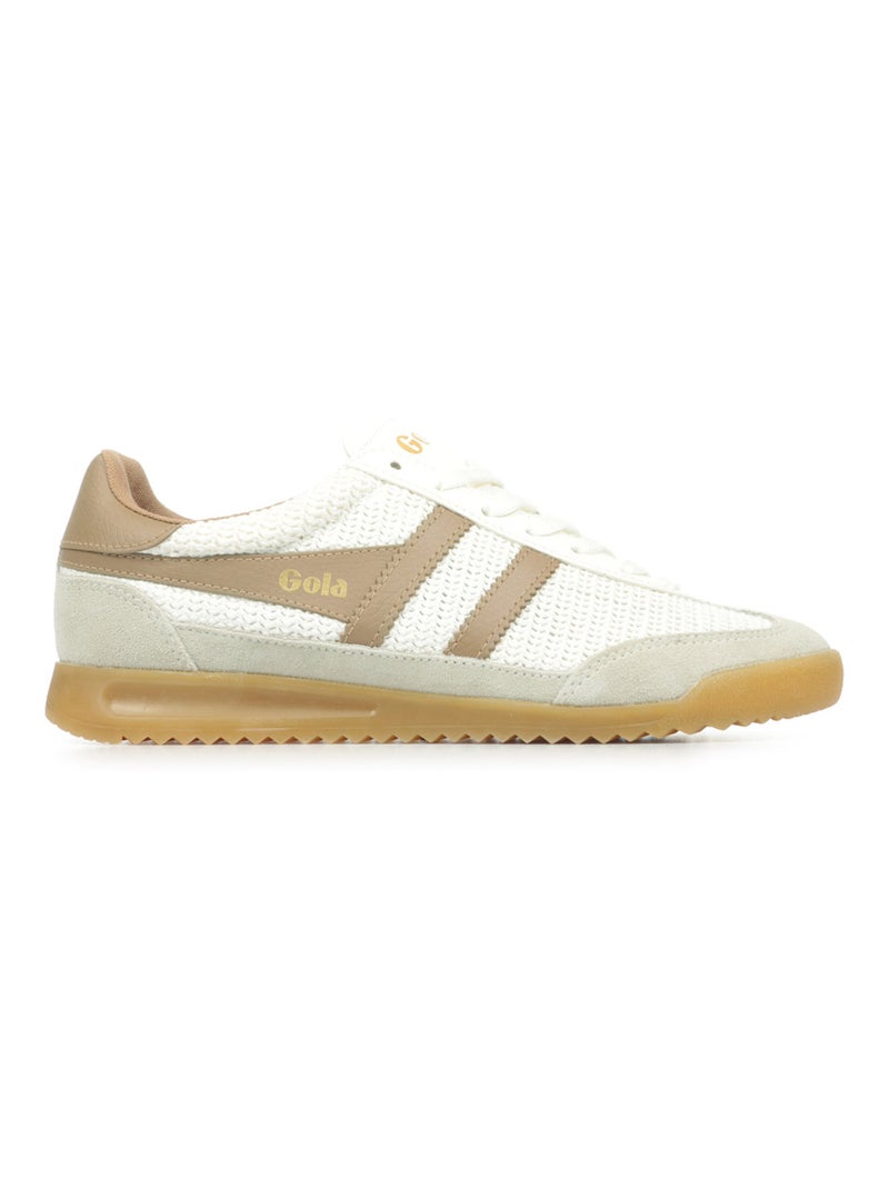 Baskets Gola Tornado Zephyr Blanc Marron - Kiabi