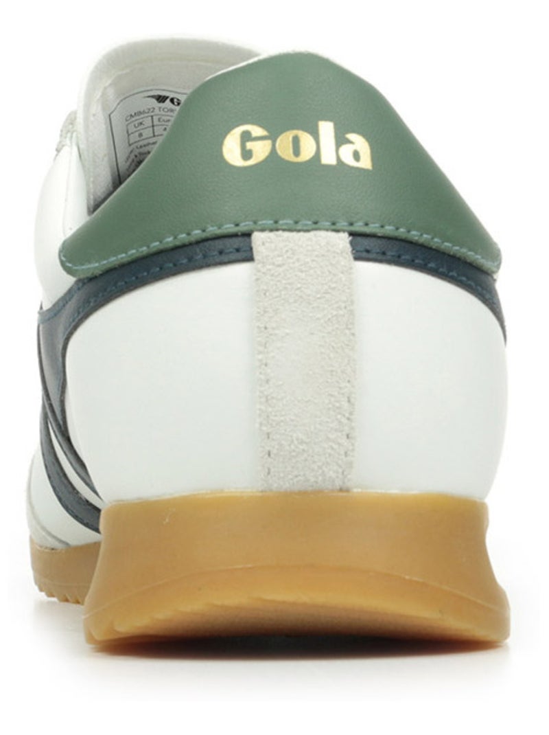 Baskets Gola Torpedo Leather Blanc - Kiabi