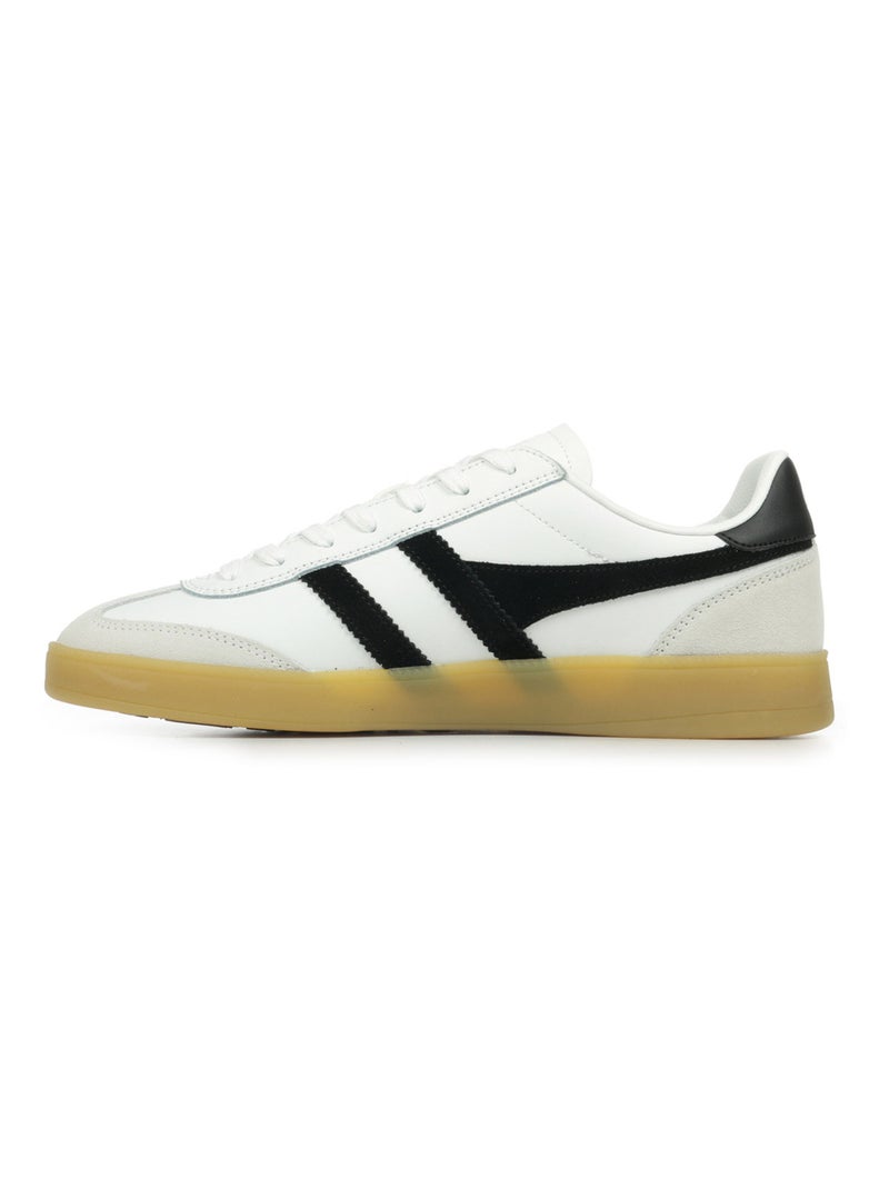 Baskets Gola Viper Leather Blanc Noir - Kiabi