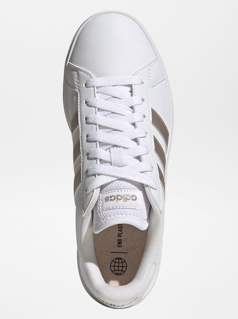 Baskets 'Grand Court' 'adidas' blanc - Kiabi