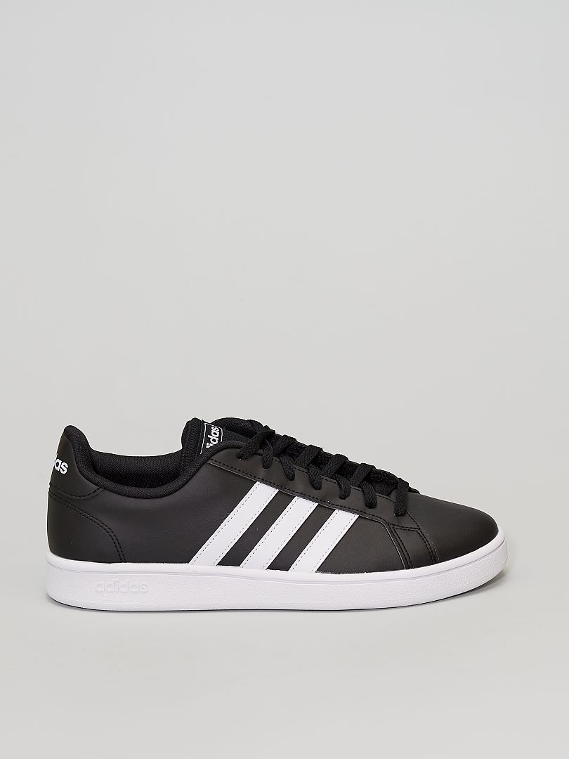 Adidas grand court homme noir sale