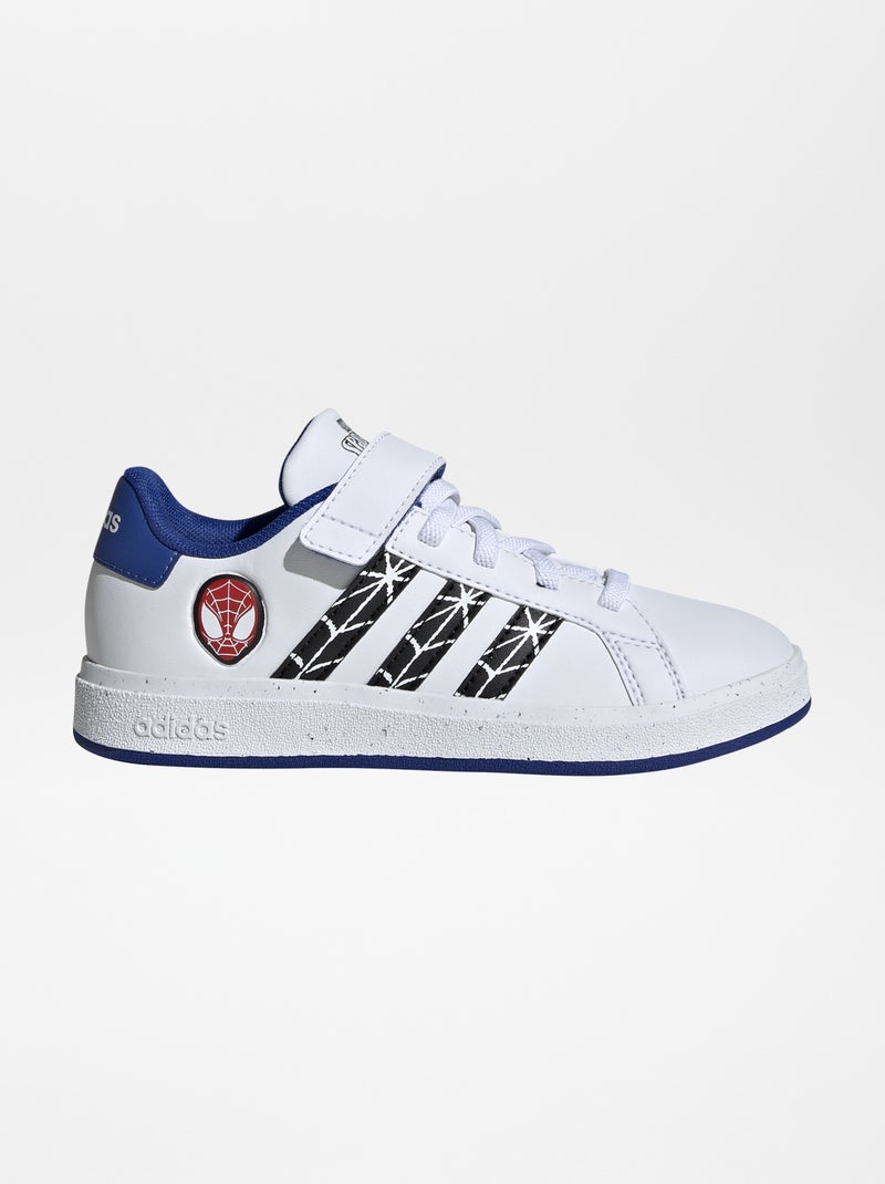 Baskets 'Grand Court Spider-man' 'adidas' Blanc - Kiabi