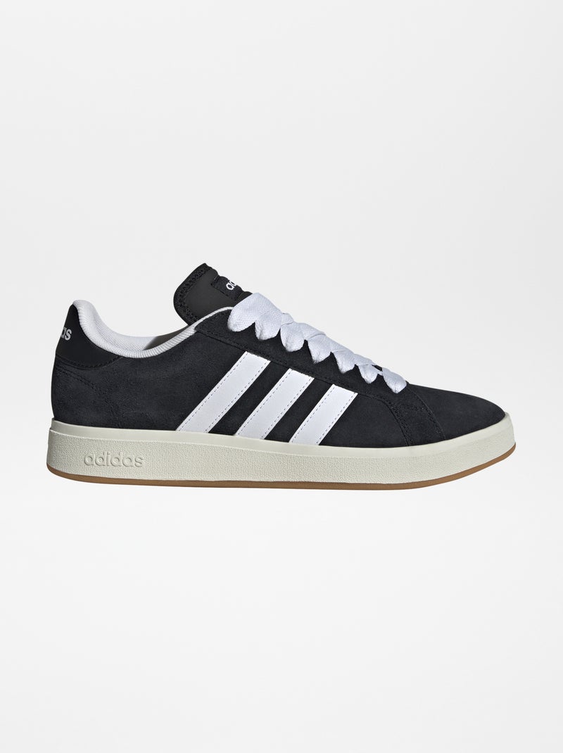 Baskets 'Grand Court Suede' 'adidas' Noir - Kiabi