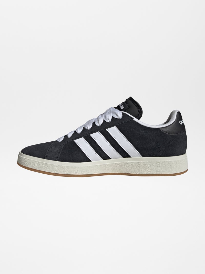 Baskets 'Grand Court Suede' 'adidas' Noir - Kiabi