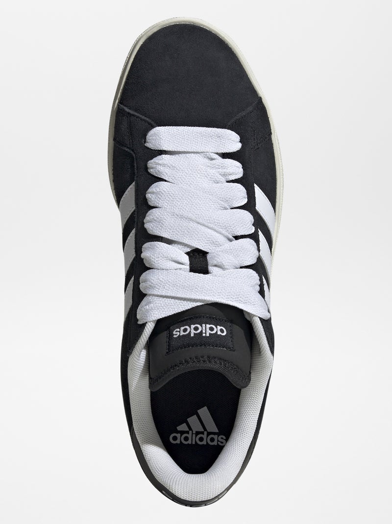 Baskets 'Grand Court Suede' 'adidas' Noir - Kiabi