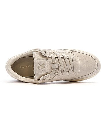 Baskets Greige Homme Calvin Klein Jeans Classic Cupsole