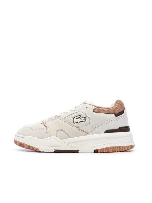 Baskets Greige Homme Lacoste Lineshot 124 - Kiabi