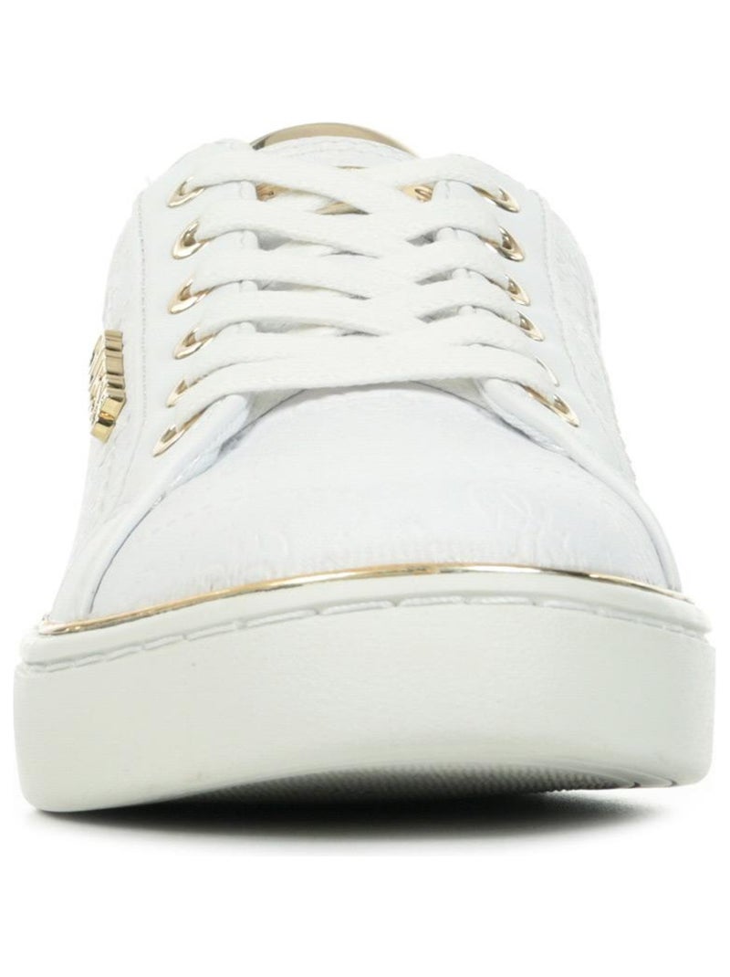 Baskets Guess Beckie Blanc Doré - Kiabi