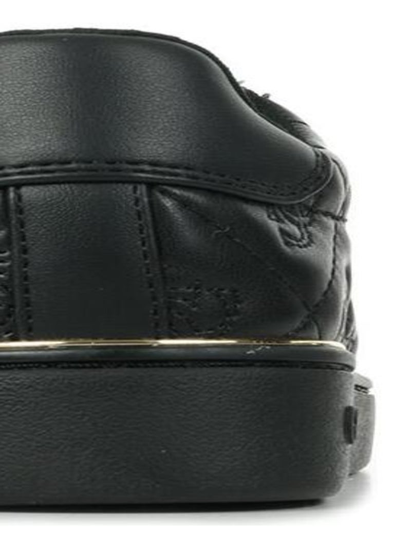 Baskets Guess Beckie Noir Doré - Kiabi