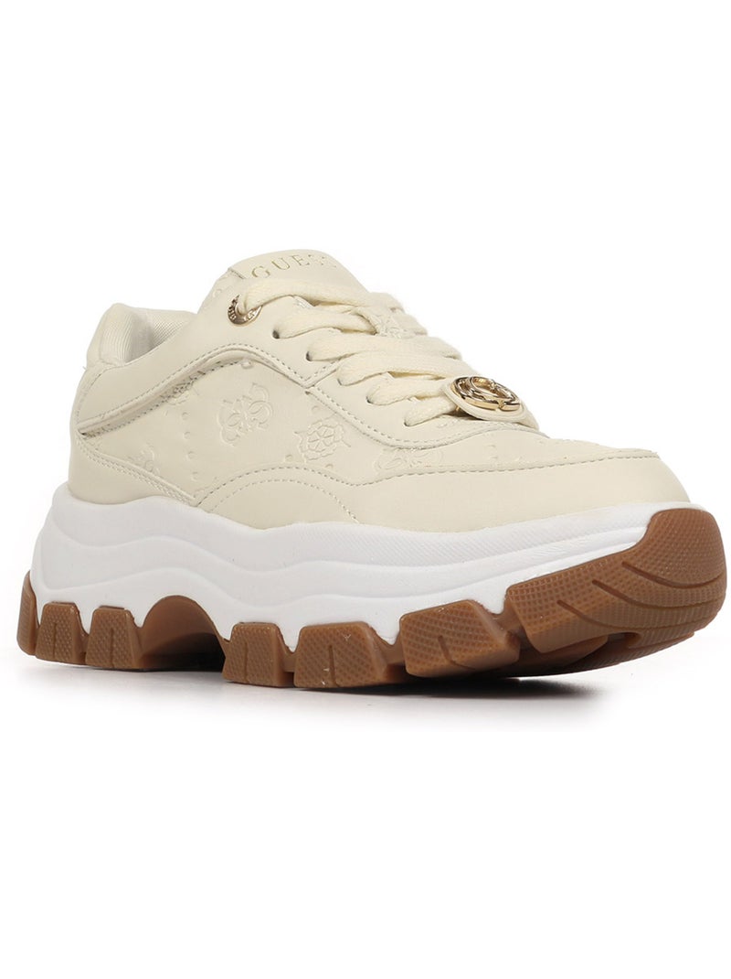 Baskets Guess Berrett Beige - Kiabi