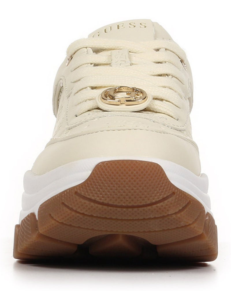 Baskets Guess Berrett Beige - Kiabi