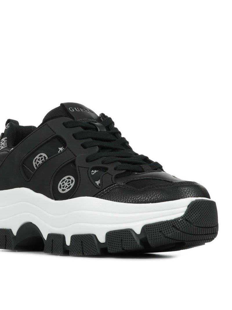 Baskets Guess Brayjen Noir Gris - Kiabi