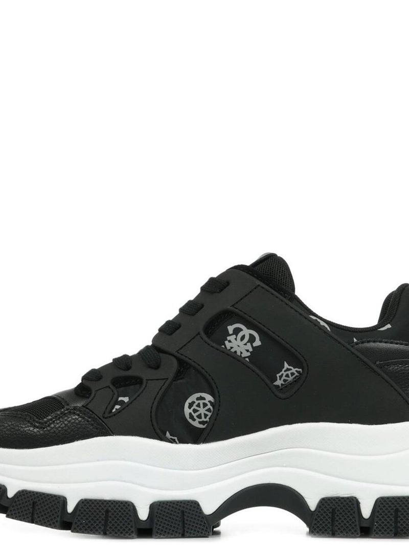 Baskets Guess Brayjen Noir Gris - Kiabi