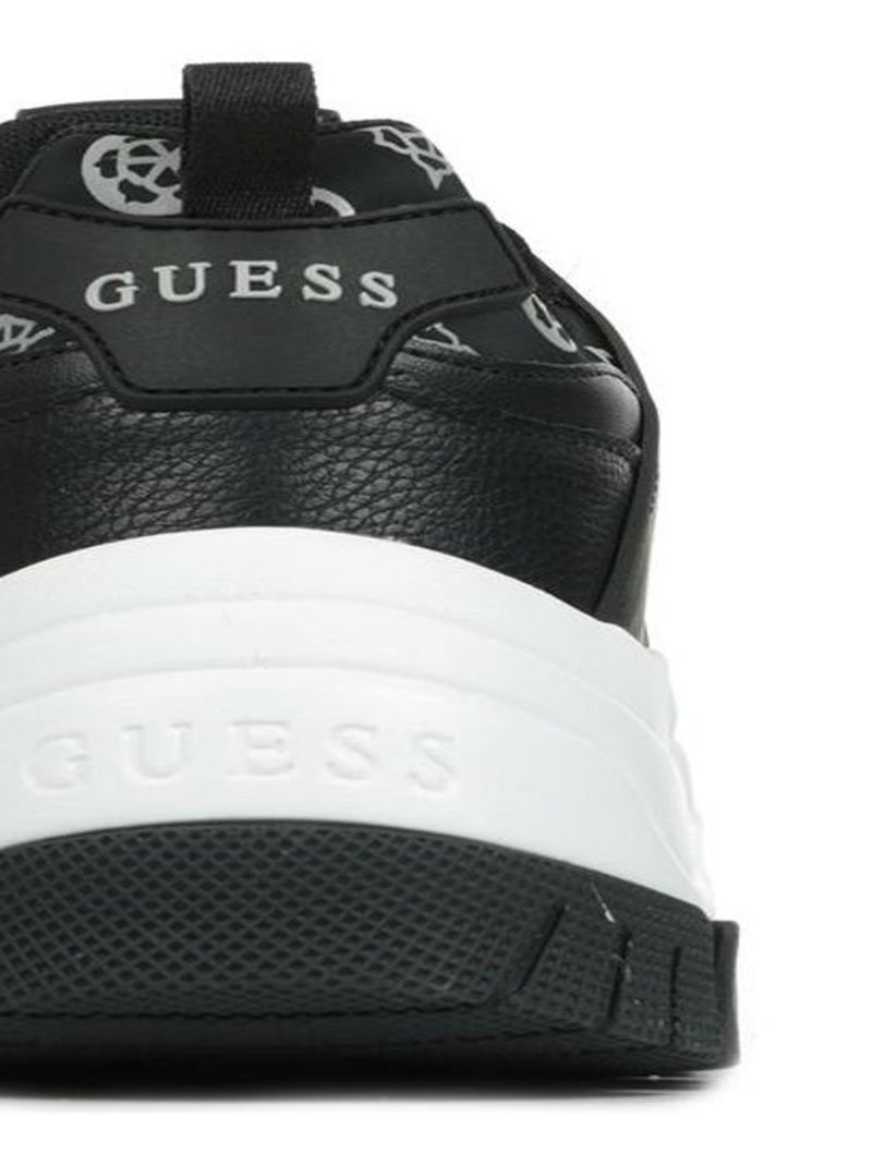 Baskets Guess Brayjen Noir Gris - Kiabi