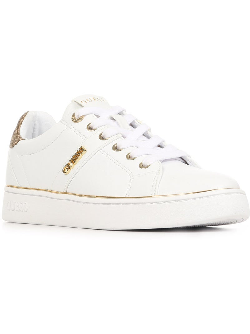 Baskets Guess Britz Blanc - Kiabi