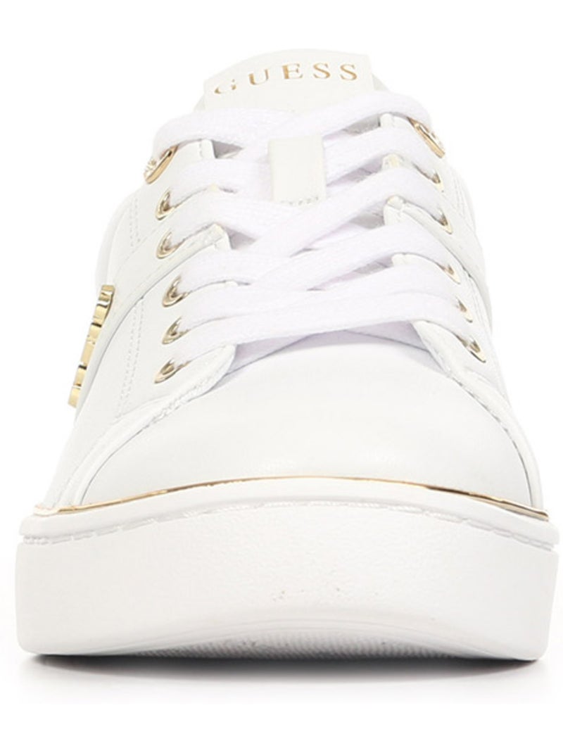 Baskets Guess Britz Blanc - Kiabi
