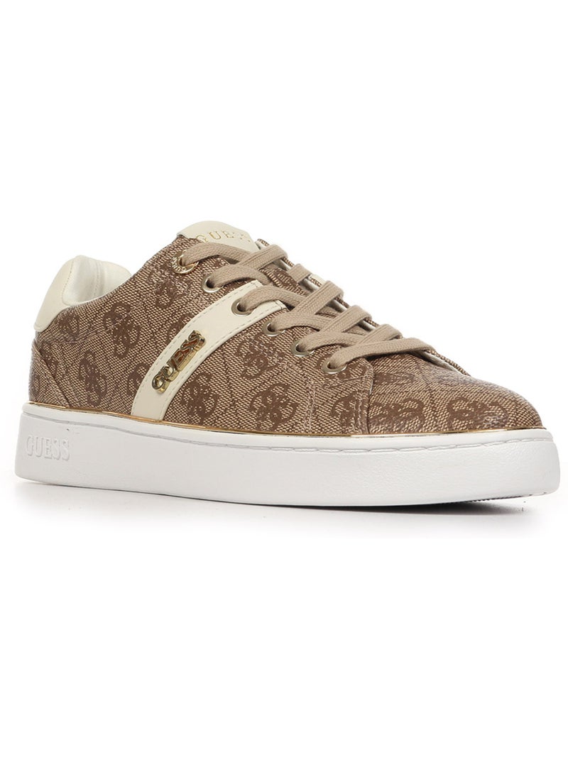 Baskets Guess Britz Blanc - Kiabi