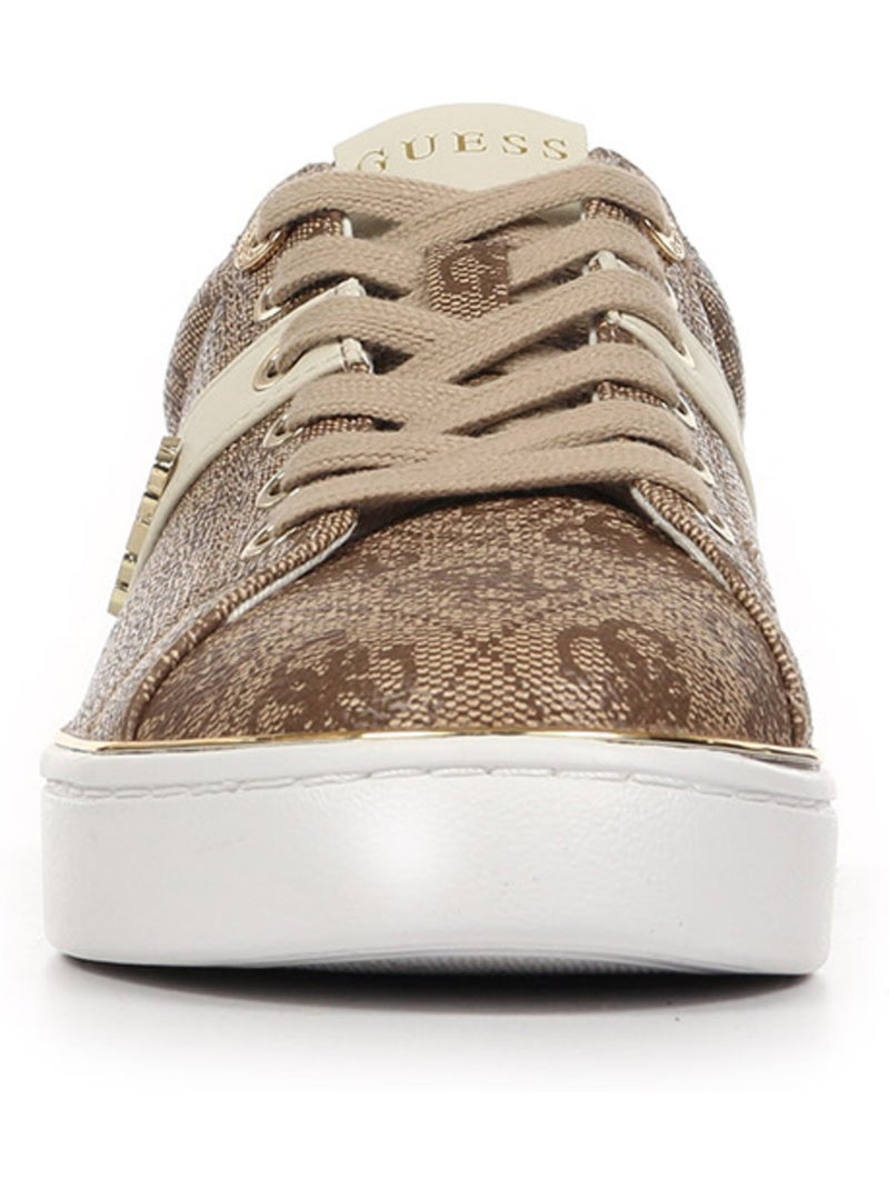 Baskets Guess Britz Blanc - Kiabi