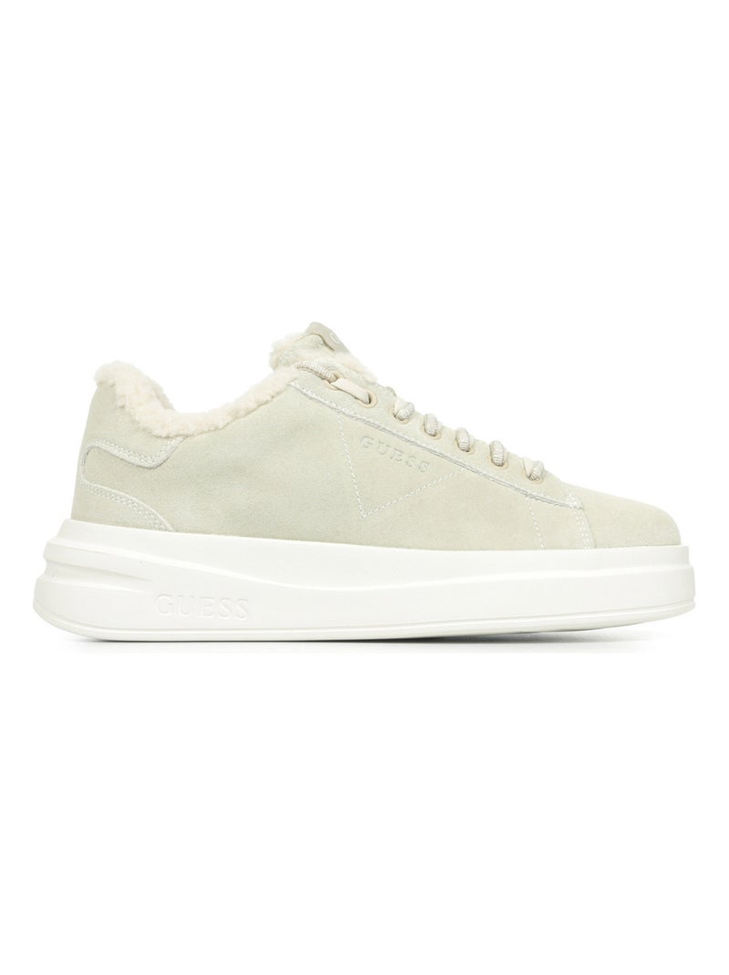 Baskets Guess Elbina Beige - Kiabi